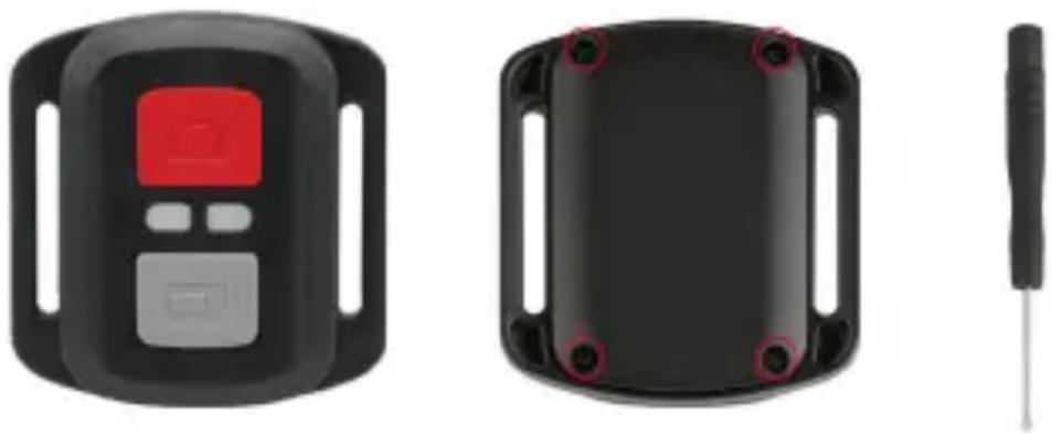 Akaso Brave 7 LE - Sostituzione della batteria CR2032 per telecomando Brave 7 LE - 1