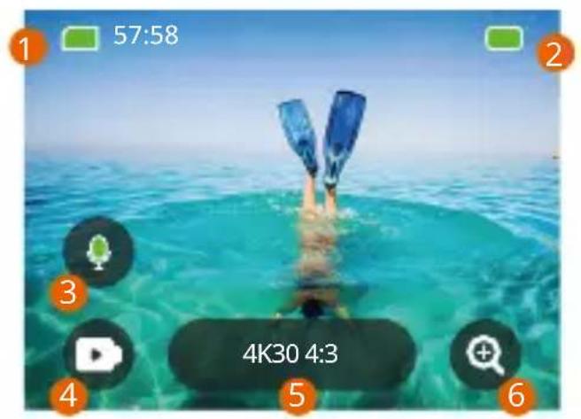 Akaso Brave 8 - Notes: - 1