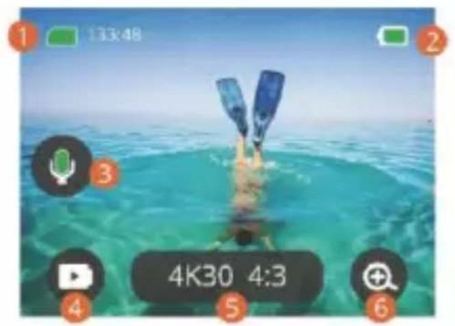 Akaso Brave 8 - Khonka nepeKJIoueHnpeXIMOB: - 1