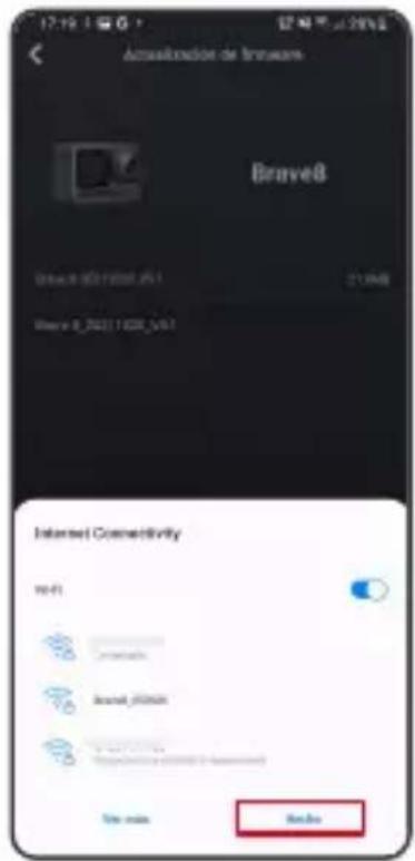 Akaso Brave 8 - Instructions de mise à niveau du micrologiciel - 4