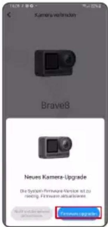 Akaso Brave 8 - Anweisungen zum Firmware-Upgrade - 1