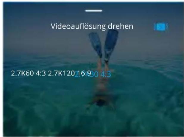 Akaso Brave 8 - AUFLOSUNG EINSTELLUNG - 2