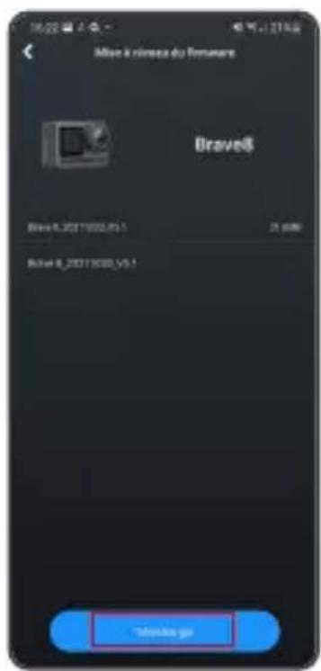 Akaso Brave 8 - Instructions de mise à niveau du micrologiciel - 2