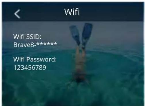 Akaso Brave 8 - Connexion à l'application - 5