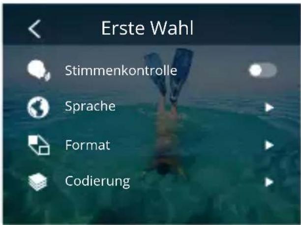 Akaso Brave 8 - KAMERA EINSTELLUNGEN - 1