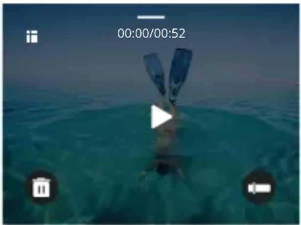 Akaso Brave 8 - Lecture de votre contenu - 1