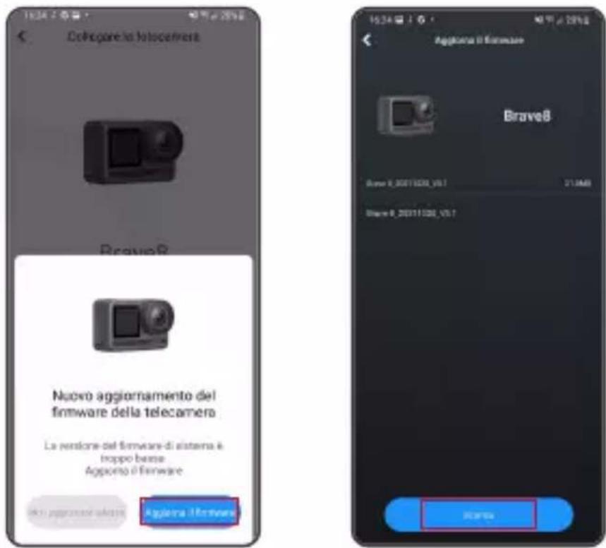 Akaso Brave 8 - Istruzioni aggiornamento Firmware - 1
