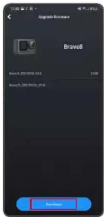 Akaso Brave 8 - Firmware Upgrade Instructions - 2