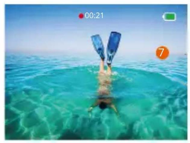 Akaso Brave 8 - Notas sobre la funciona de los botones - 2