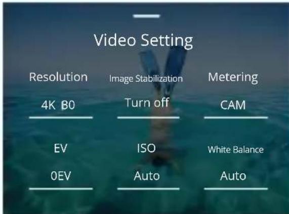 Akaso Brave 8 - PERSONALIZED SETTINGS - 2