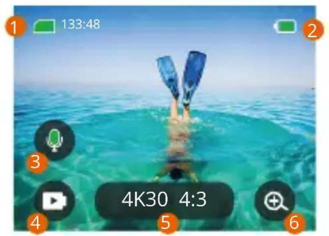 Akaso Brave 8 - はな機 能 に - 1