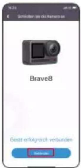 Akaso Brave 8 - VERBINDUNG ZUR APP HERSTellen - 11