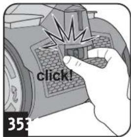 DIRT DEVIL Infinity Rebel 54 HFC - Limpiar / cambiar el filtro de evacuación - 5