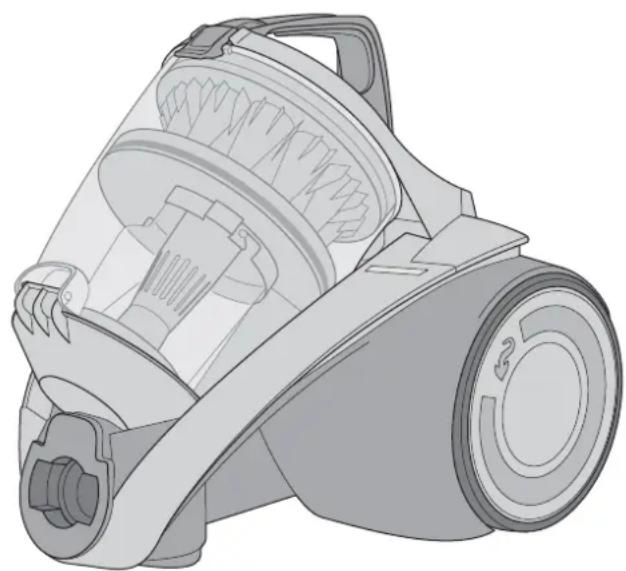 DIRT DEVIL Infinity Rebel 54 HFC - Remarque: - 1