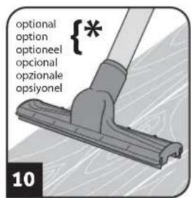 DIRT DEVIL Infinity Rebel 54 HFC - Montaje del aparato y adaptacion de las toberas al suejo - 10