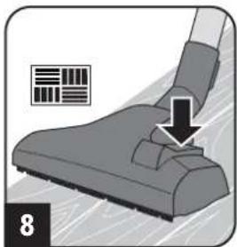 DIRT DEVIL Infinity Rebel 54 HFC - Gerat montieren und Dusen an Untergrund anpassen - 8