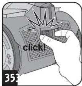 DIRT DEVIL Infinity Rebel 54 HFC - Uitblaasfilter reinigen/ervangen - 5