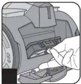 DIRT DEVIL Infinity Rebel 54 HFC - Ausblasfilter reinigen/wechseln - 2