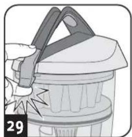 DIRT DEVIL Infinity Rebel 54 HFC - ADVERTENCIA: - 14