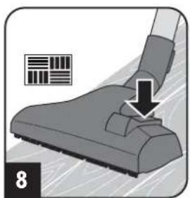 DIRT DEVIL Infinity Rebel 54 HFC - Montaggio dell'apparecchio e regolazione delle bocchette - 8