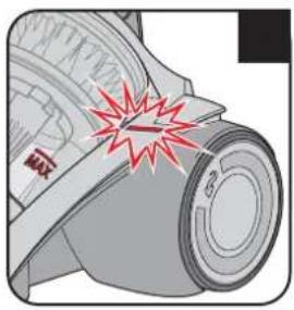 DIRT DEVIL Infinity Rebel 54 HFC - ADVERTENCIA: - 1