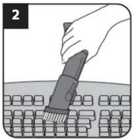 DIRT DEVIL Infinity Rebel 54 HFC - Assemble appliance and adjust nozzles to surface - 2