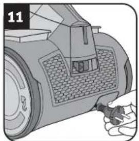 DIRT DEVIL Infinity Rebel 54 HFC - Remarque: - 1