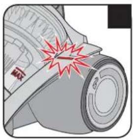 DIRT DEVIL Infinity Rebel 54 HFC - NOTE: - 1