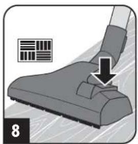 DIRT DEVIL Infinity Rebel 54 HFC - Apparaat monteren en mondstukken aan de ondergrond aanpassen - 8