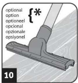 DIRT DEVIL Infinity Rebel 54 HFC - Cihazin monte edilmesi ve aigizlarin zemine uyarlanmasi - 10