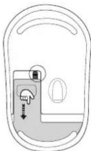 Renkforce 2142415 - Insertion d'une pile - 1