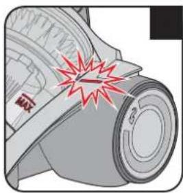 DIRT DEVIL Infinity Rebel 54 HE - ADVERTENCIA: - 1