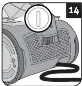 DIRT DEVIL Infinity Rebel 54 HE - 9