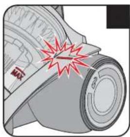 DIRT DEVIL Infinity Rebel 54 HE - HINWEIS: - 1