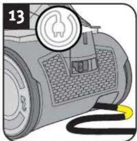 DIRT DEVIL Infinity Rebel 54 HE - AVERTISSEMENT: - 2