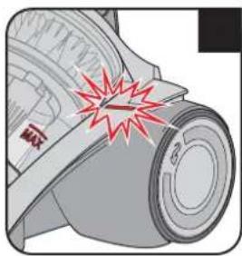 DIRT DEVIL Infinity Rebel 54 HE - NOTE: - 1