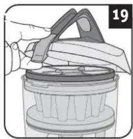 DIRT DEVIL Infinity Rebel 54 HE - ! AVISO: - 3
