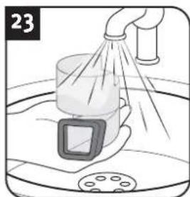 DIRT DEVIL Infinity Rebel 55 HFC - Emptying and cleaning the dust container - 8