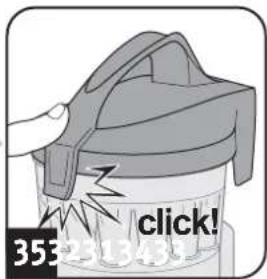 DIRT DEVIL Infinity Rebel 55 HFC - Cleaning / changing the motor protection filter - 5
