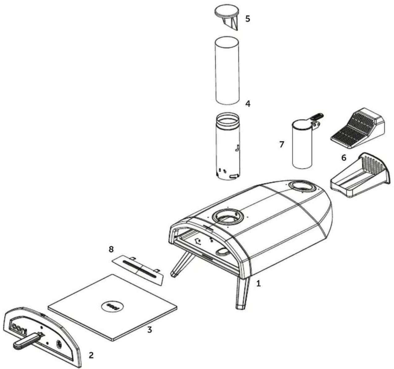 OONI Fyra 12 - 包装内物品清单 - 1