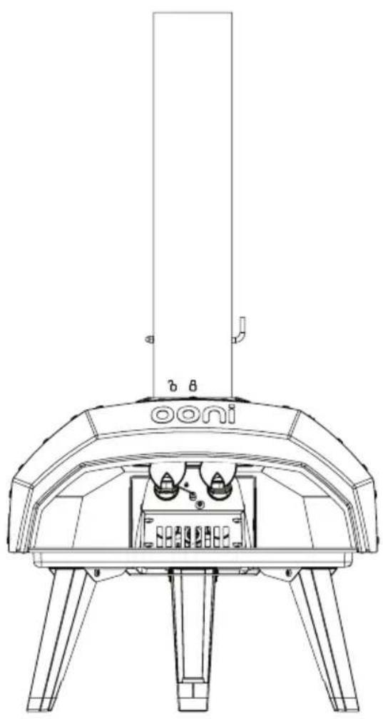 OONI Karu 12 Gas Burner - Vérifiez que le brûleur est allumé. - 1