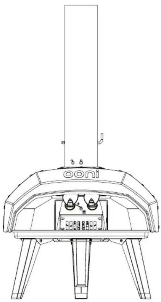 OONI Karu 12 Gas Burner - Verifica que el quemador de gas esté encendido - 1