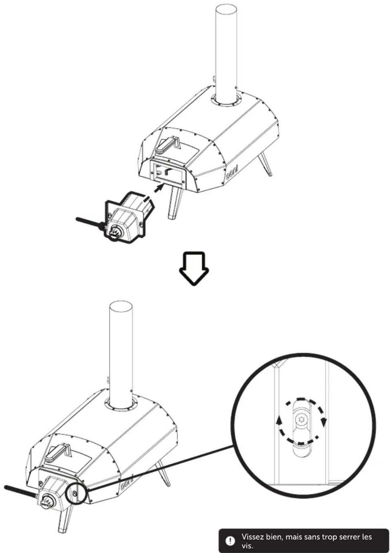 OONI Karu 12 Gas Burner - Étape 3 - 2
