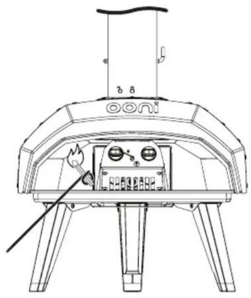 OONI Karu 12 Gas Burner - Encendido con un fósforo - 1
