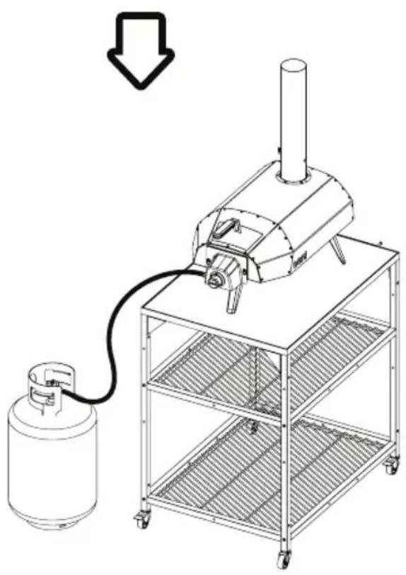 OONI Karu 12 Gas Burner - Ignition - using a match - 2