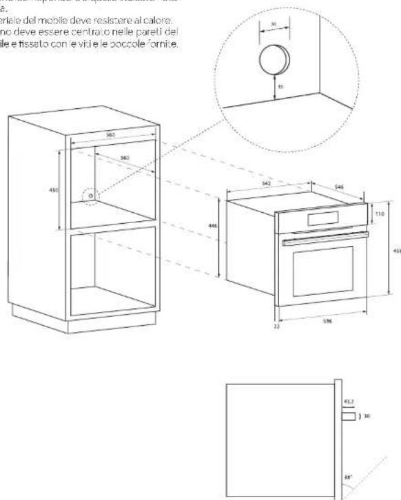 HAIER HWO45NB6B0B1 - INSTALLAZIONELDFORNO SULPIANO DI CUCINA - 1