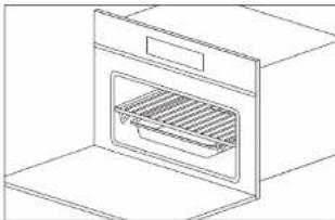 HAIER HWO45NB6B0B1 - ASSEMBLING AND DISASSEMBLING THE FLAT GRILL - 1