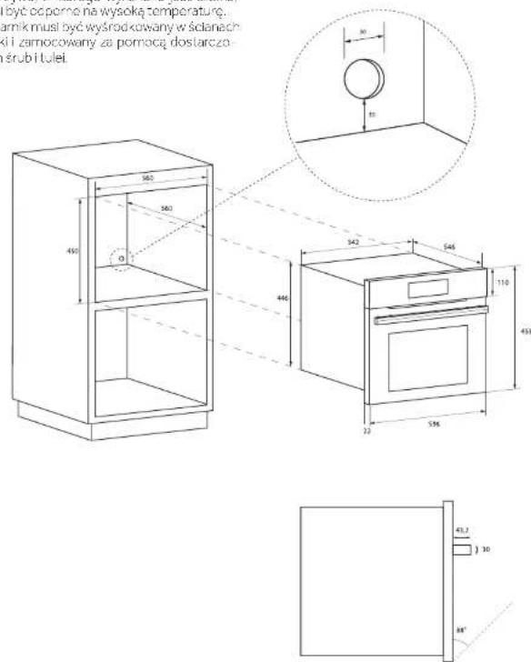 HAIER HWO45NB6B0B1 - MONTAZ PIEKARNIKA W BLACIE - 1
