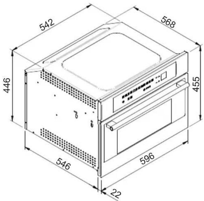 HAIER HWO15NWD4XB1 - CON HORNO DE 450 - 2