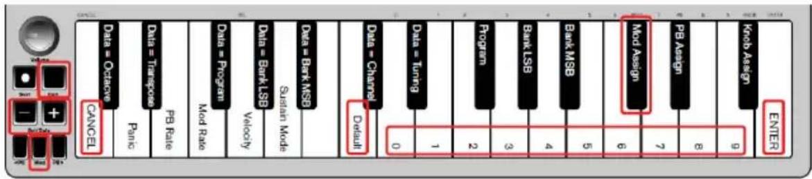 ALESIS Qmini Compact 32Key USBMIDI Keyboard Controller - Modulation Button - 1
